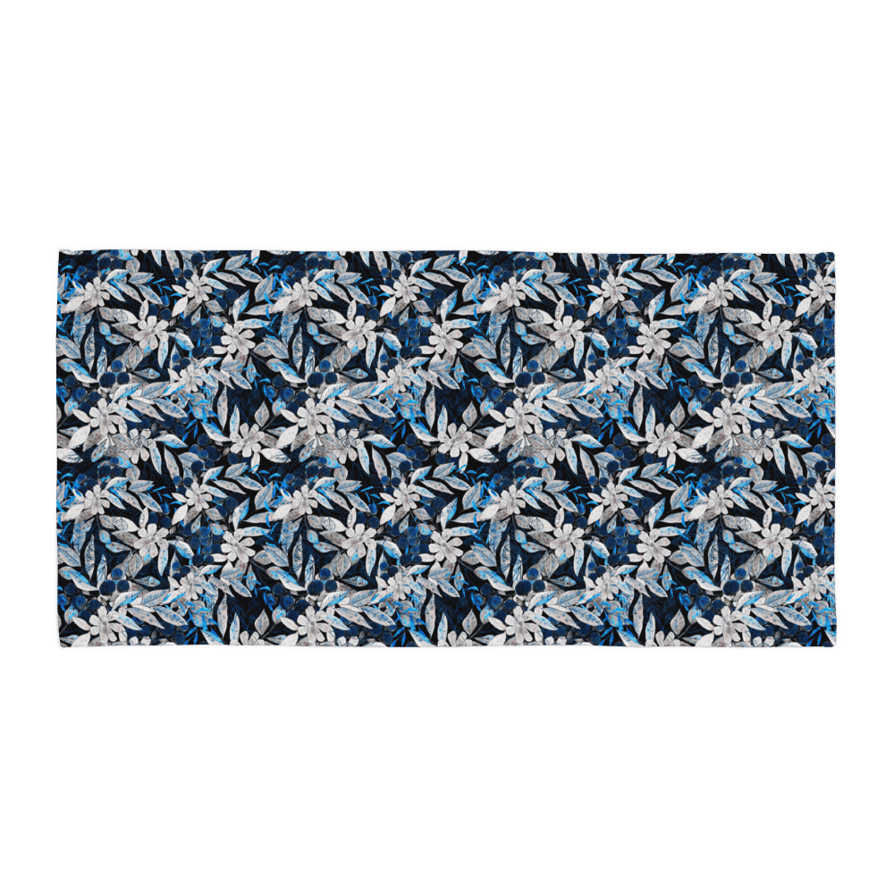 Blue White Garden Towel product image (1)