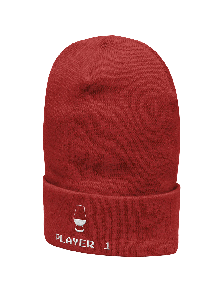 Player 1 Embroidered Beanie product image (2)