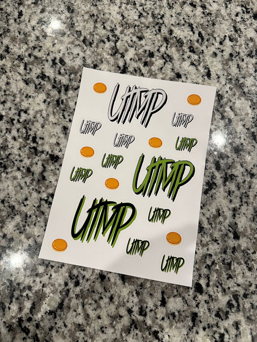 Kiss Cut Sticker Sheet - UTMP Logo + Lil Cakes product image (4)