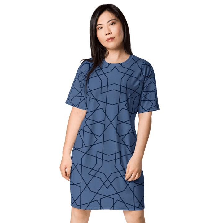All-Over Print T-Shirt Dress product image (1)
