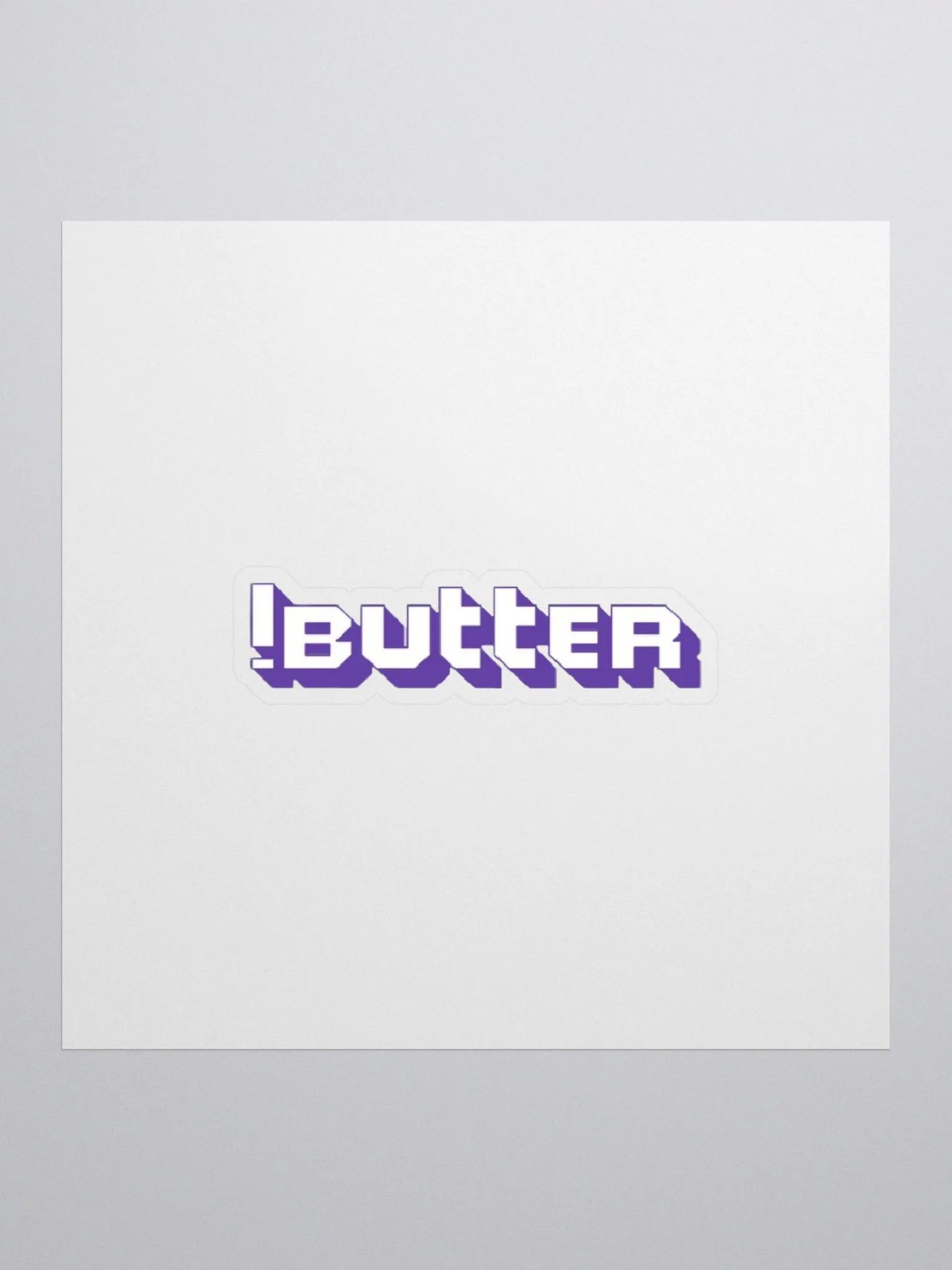 Butter Sticker product image (2)