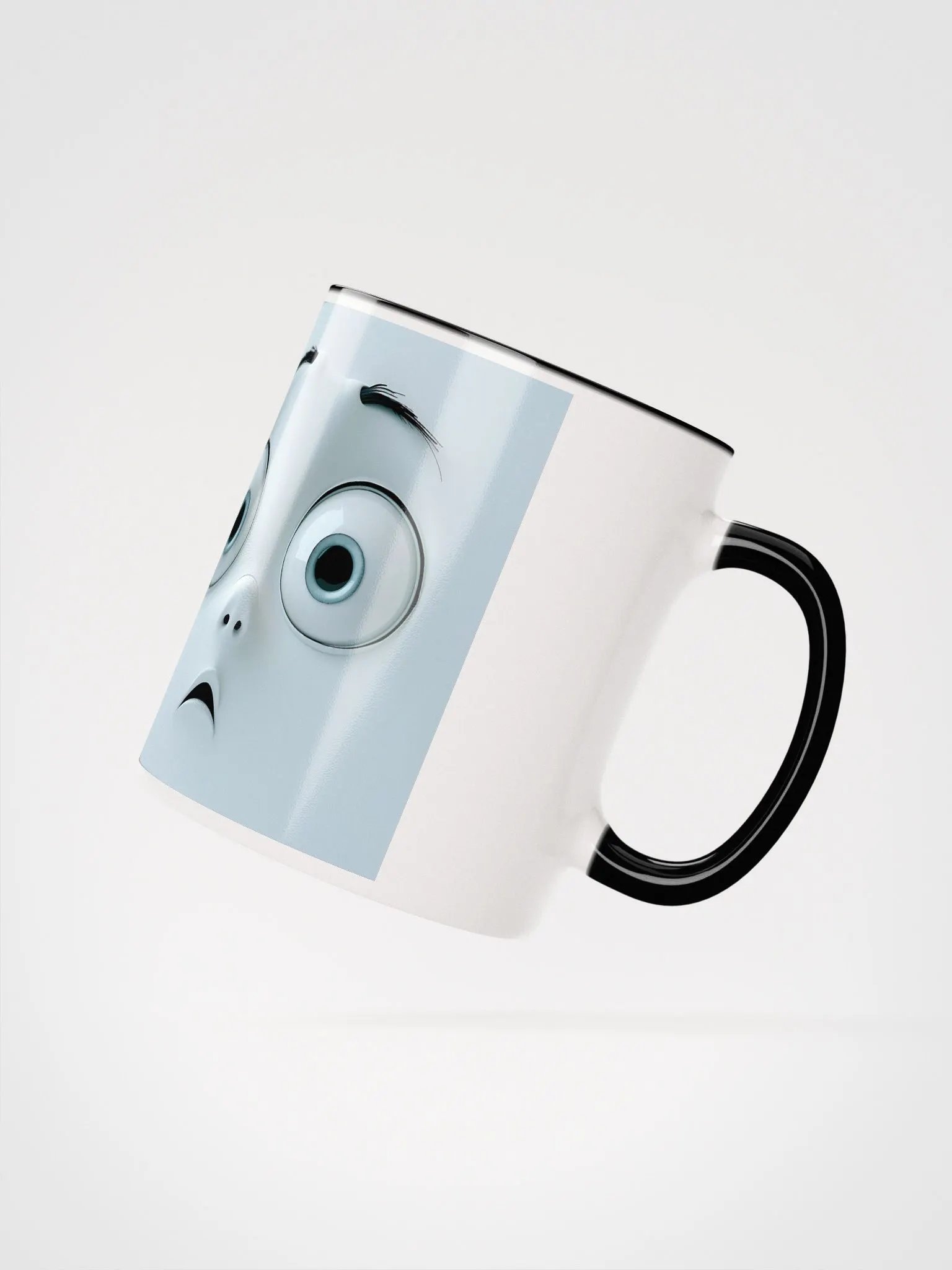 Wide-eyed Surprise Ceramic Mug product image (4)