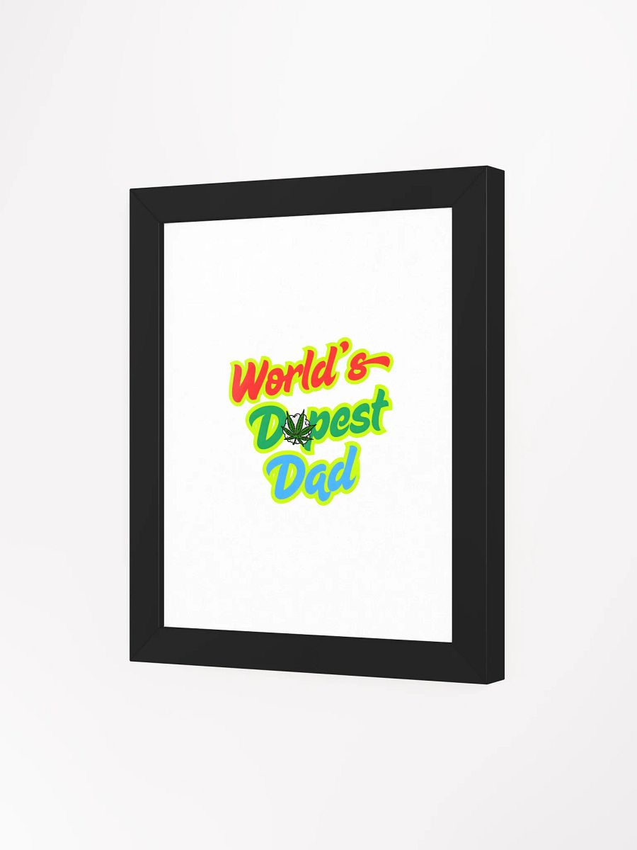 Worlds dopest dad picture frame product image (48)