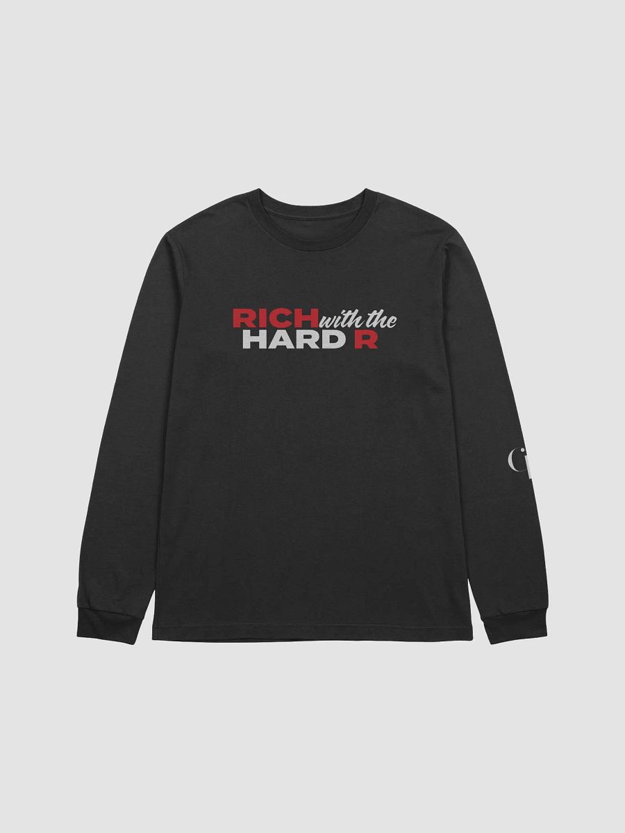 CLASSIC RHR LS TEE - BLACK product image (1)