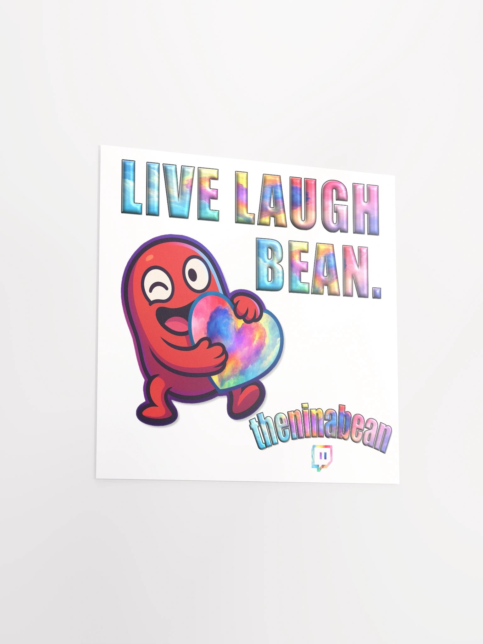 Poster o’ Bean: The Heart of the Stream🖼️❤️‍🔥 product image (3)