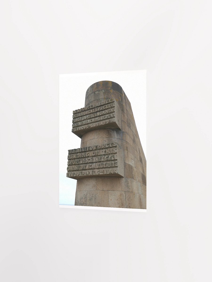 Normandy - Omaha Beach D-Day Monument - Print/Poster product image (2)