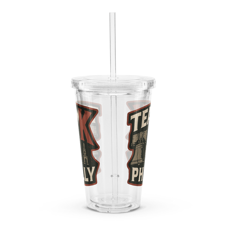 Team K Philly Clear Plastic Tumbler product image (3)