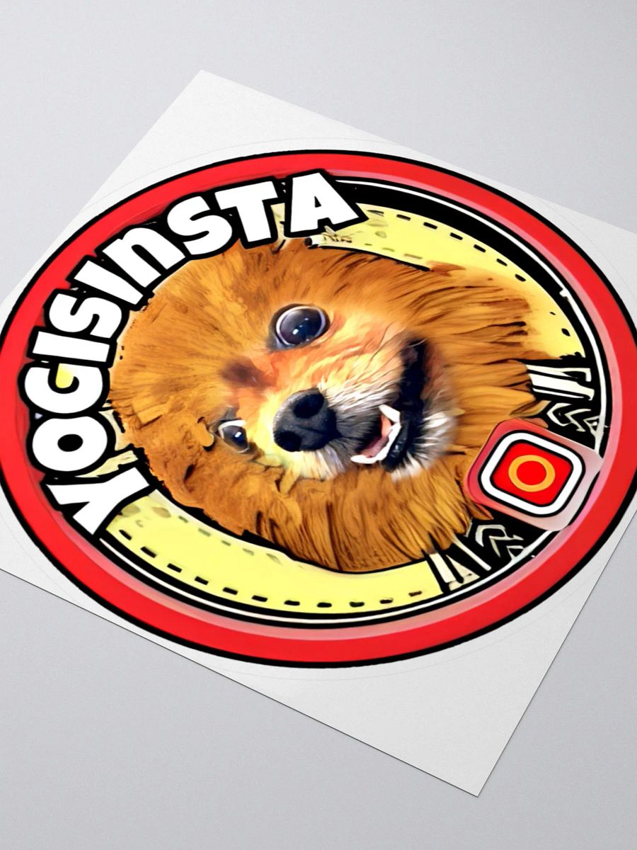 Yogisinsta Logo Sticker product image (12)