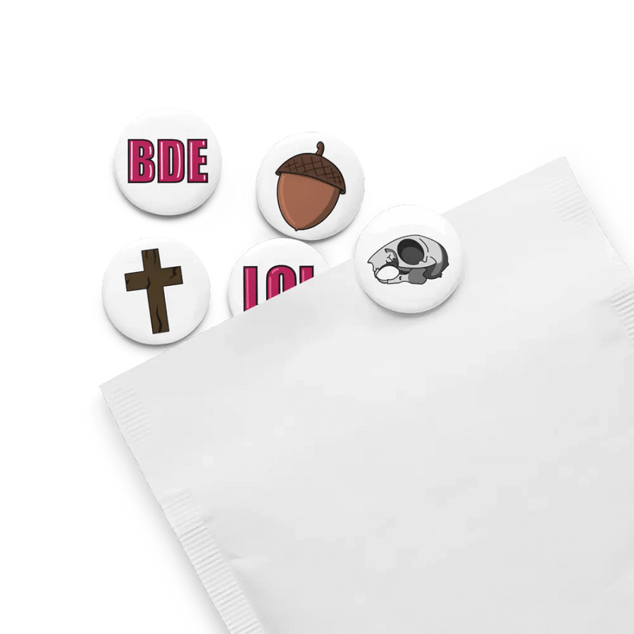 GiggyMink Design Emotes - Pin Button Set product image (13)