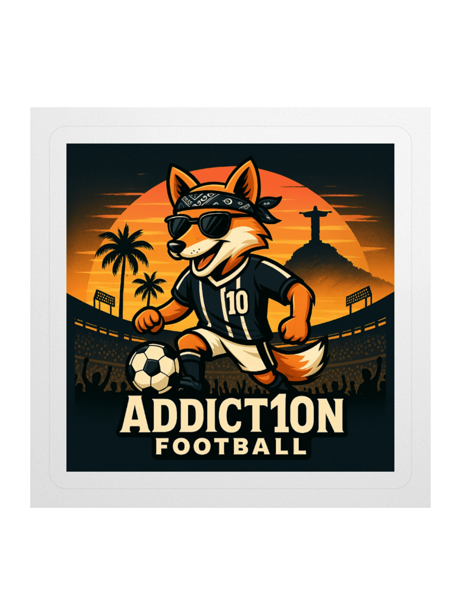 Addiction Football Logo Sticker product image (3)