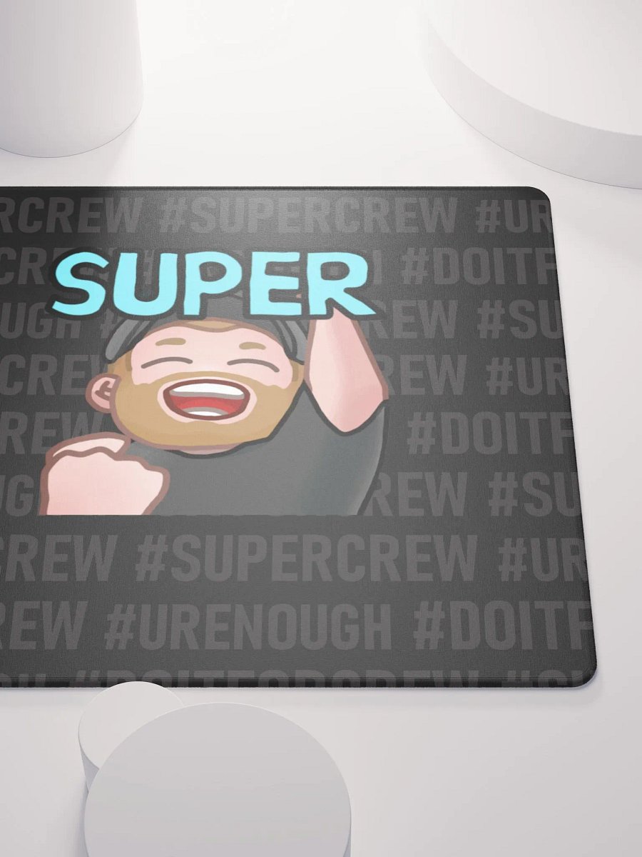 #DOITFORCREW - Gaming Mouse Pad - Black product image (5)