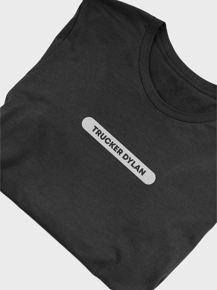 Trucker Dylan Cut Out White Logo T-Shirt - Dark product image (1)