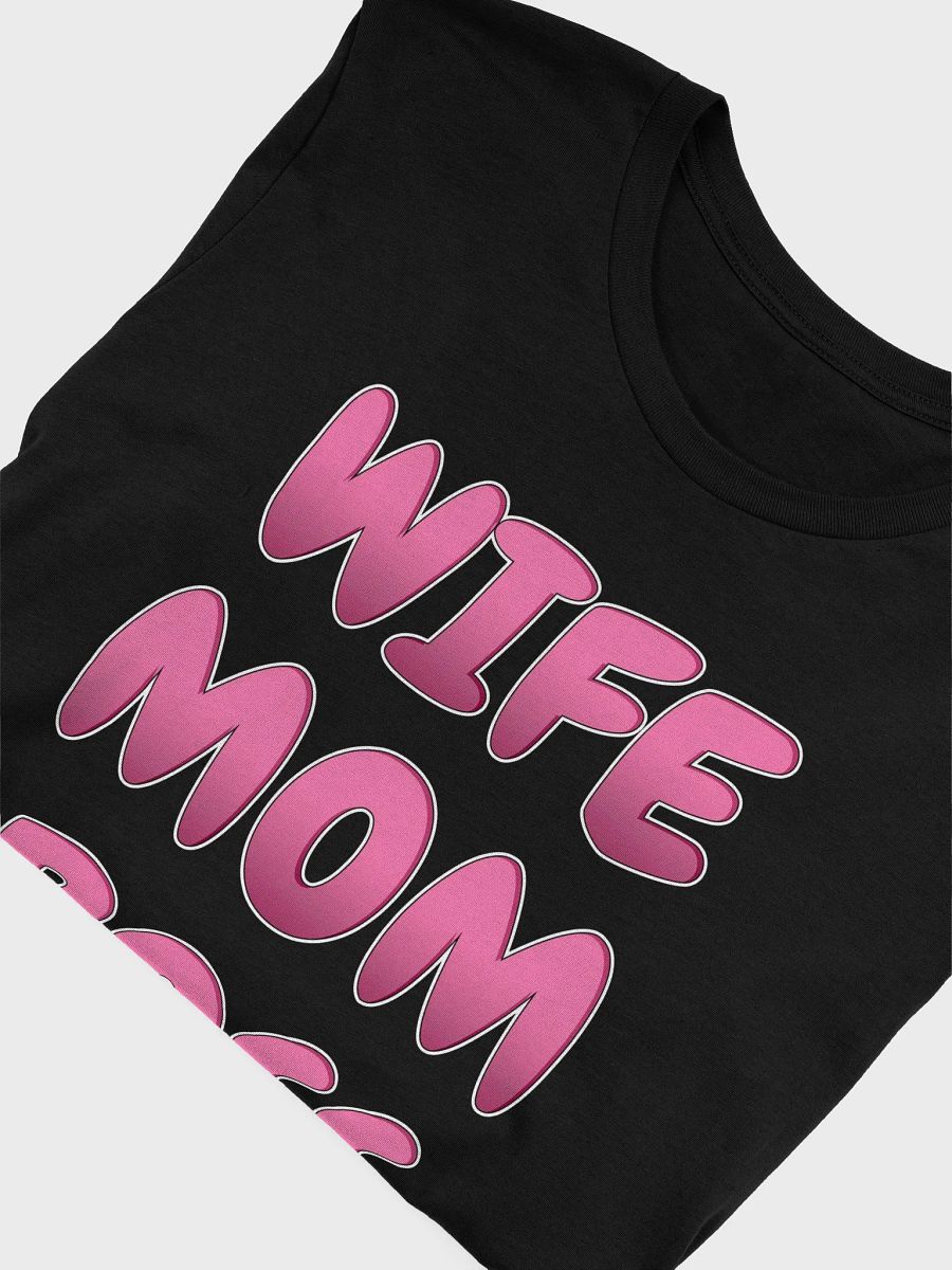 Wife Mom Boss Funny Mother's Day T-Shirt product image (15)
