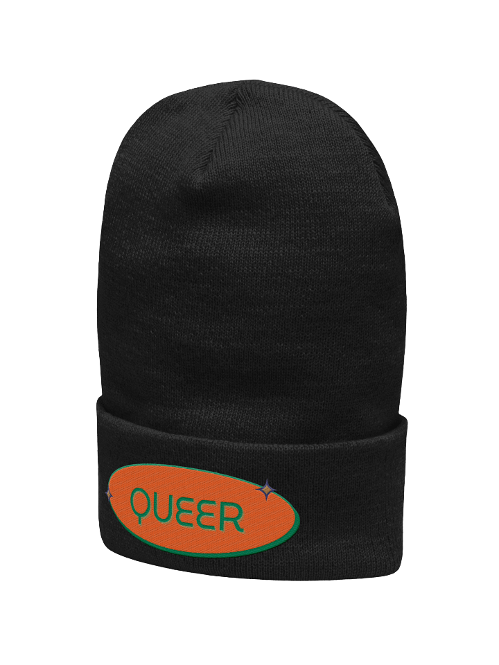 Queer Sparkle Cuffed Beanie product image (8)