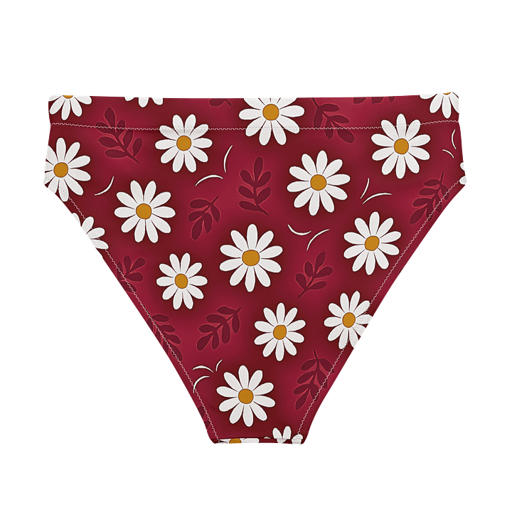 Daisy Dreams Recycled High Waist Bikini Bottoms product image (2)