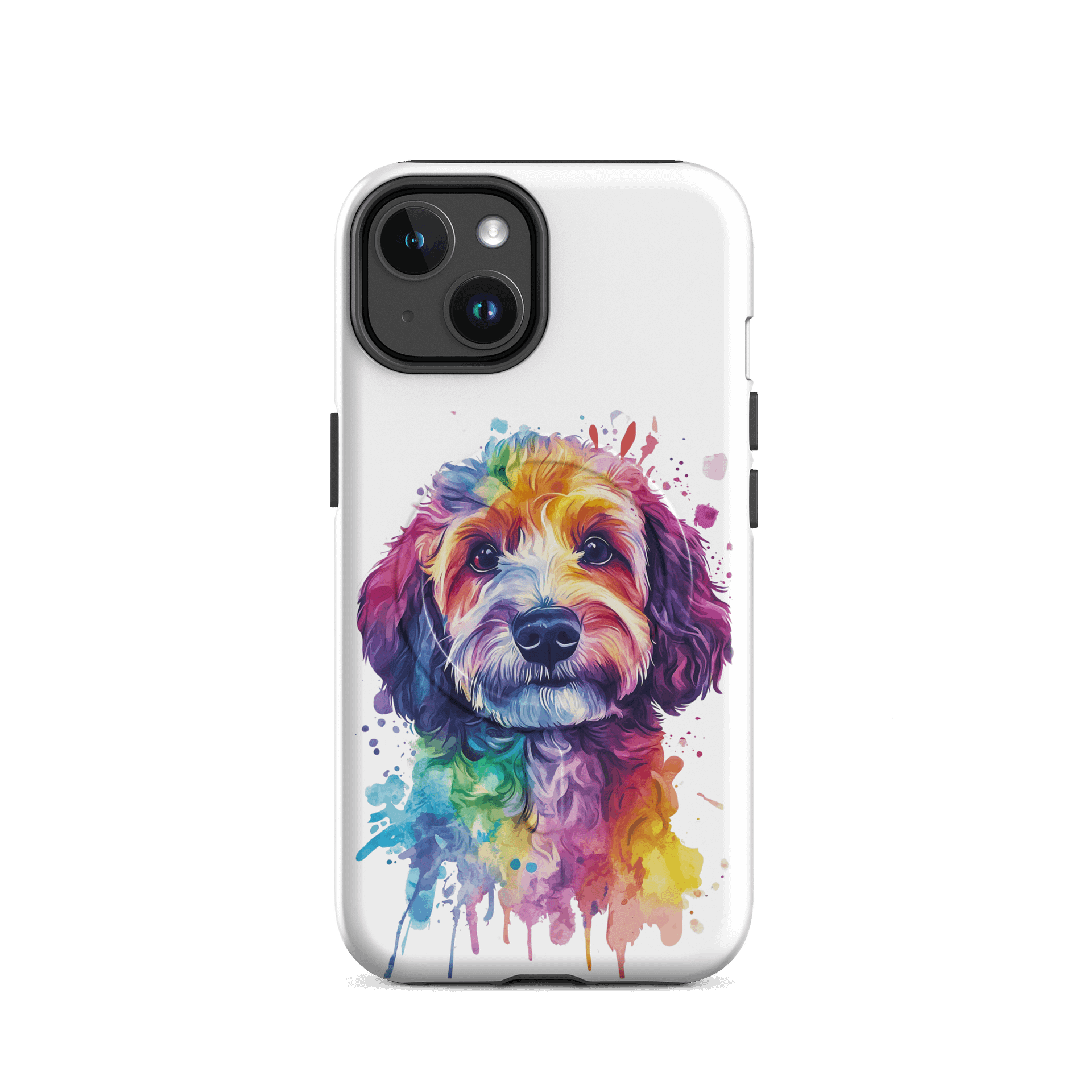 Cockapoo Dog Art iPhone® MagSafe® Tough Case product image (2)
