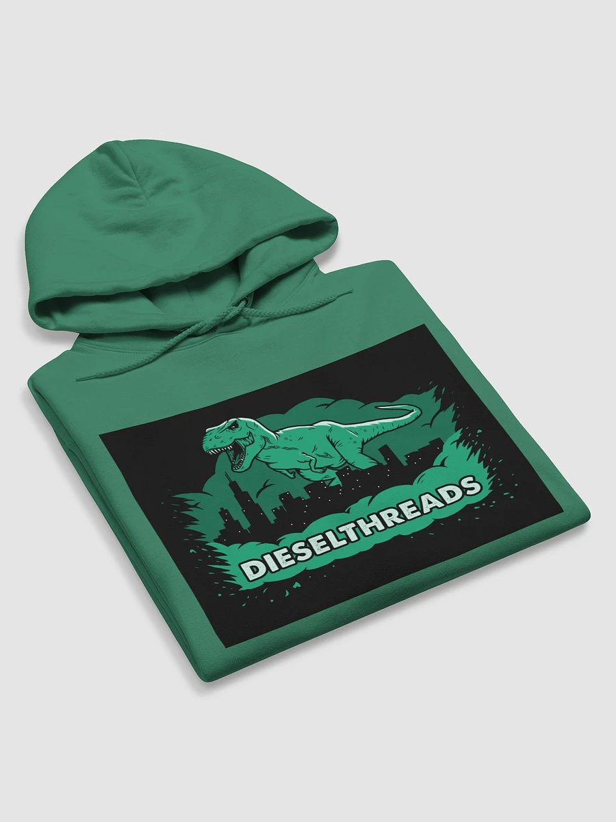 DieselThreads Classic Logo Green Hoodie product image (5)