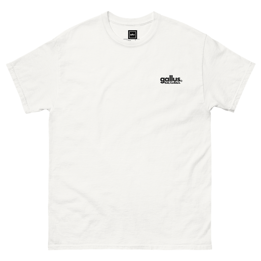 Gallus Tee Glasgow Boy At The Docks White product image (6)