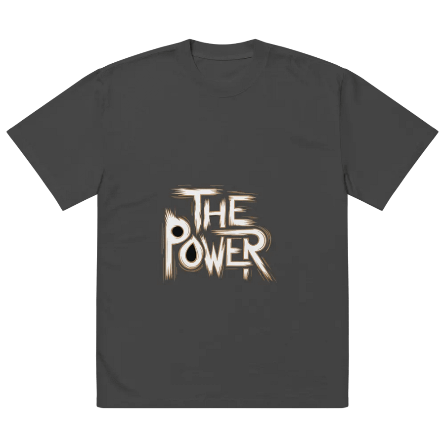 The Power AS Colour Premium Oversized Faded T-Shirt product image (5)
