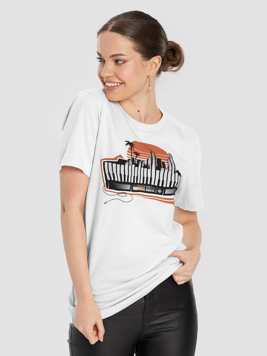 Keyboard City unisex tee product image (8)