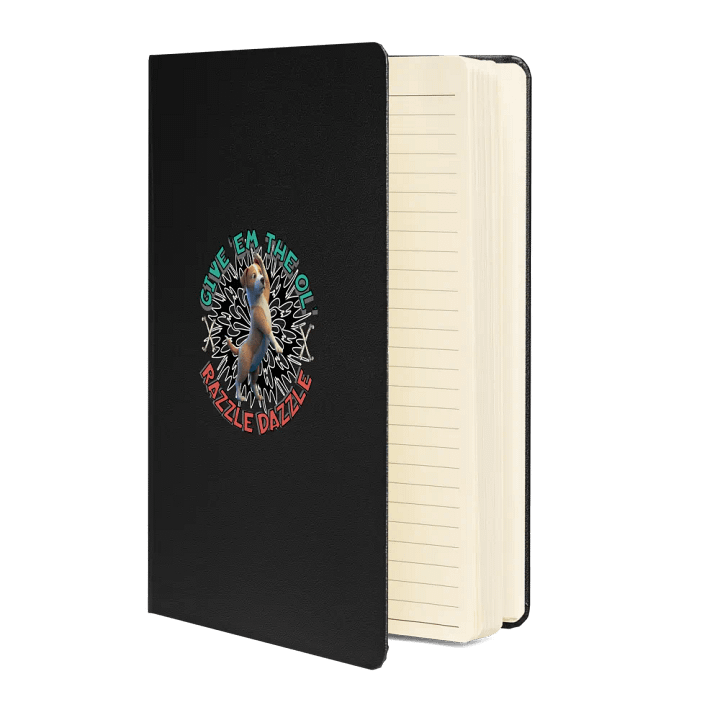 Razzle Dazzle Dog Hardcover Journal product image (2)