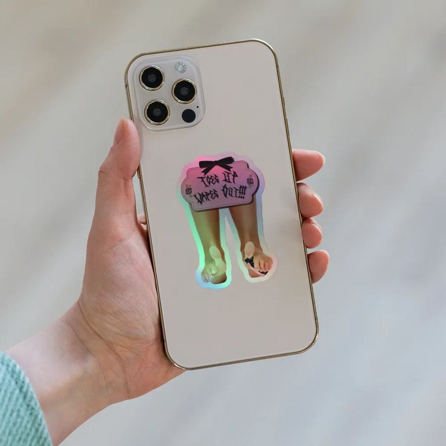 Toes Up, Vapes Out Sticker product image (8)