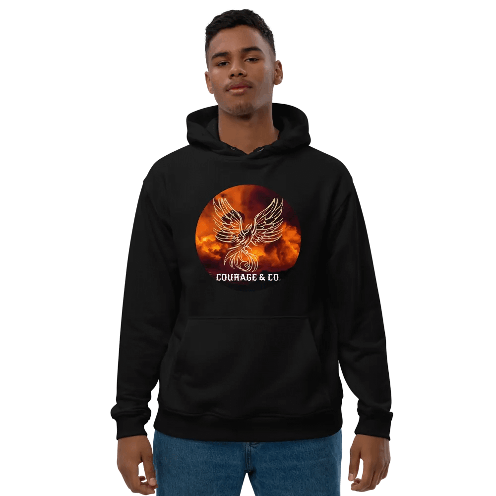 Courage & Co. Phoenix In Smog Hoodie product image (10)