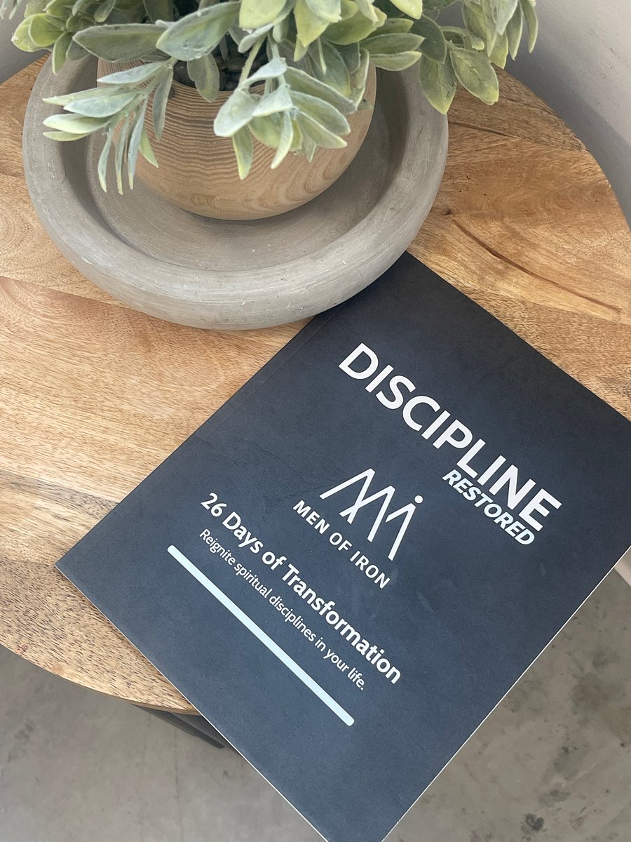 Discipline Restored: A 26 Day Devotional By Men of Iron product image (1)