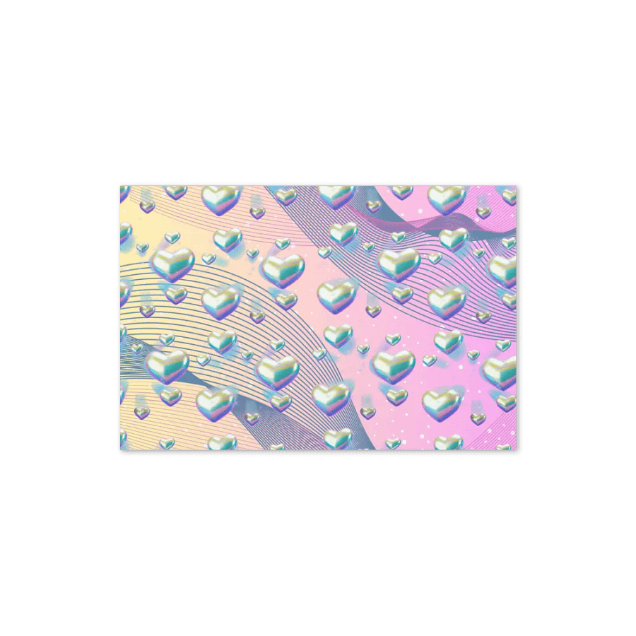 Shimmering Heartbeats Greeting Card product image (6)