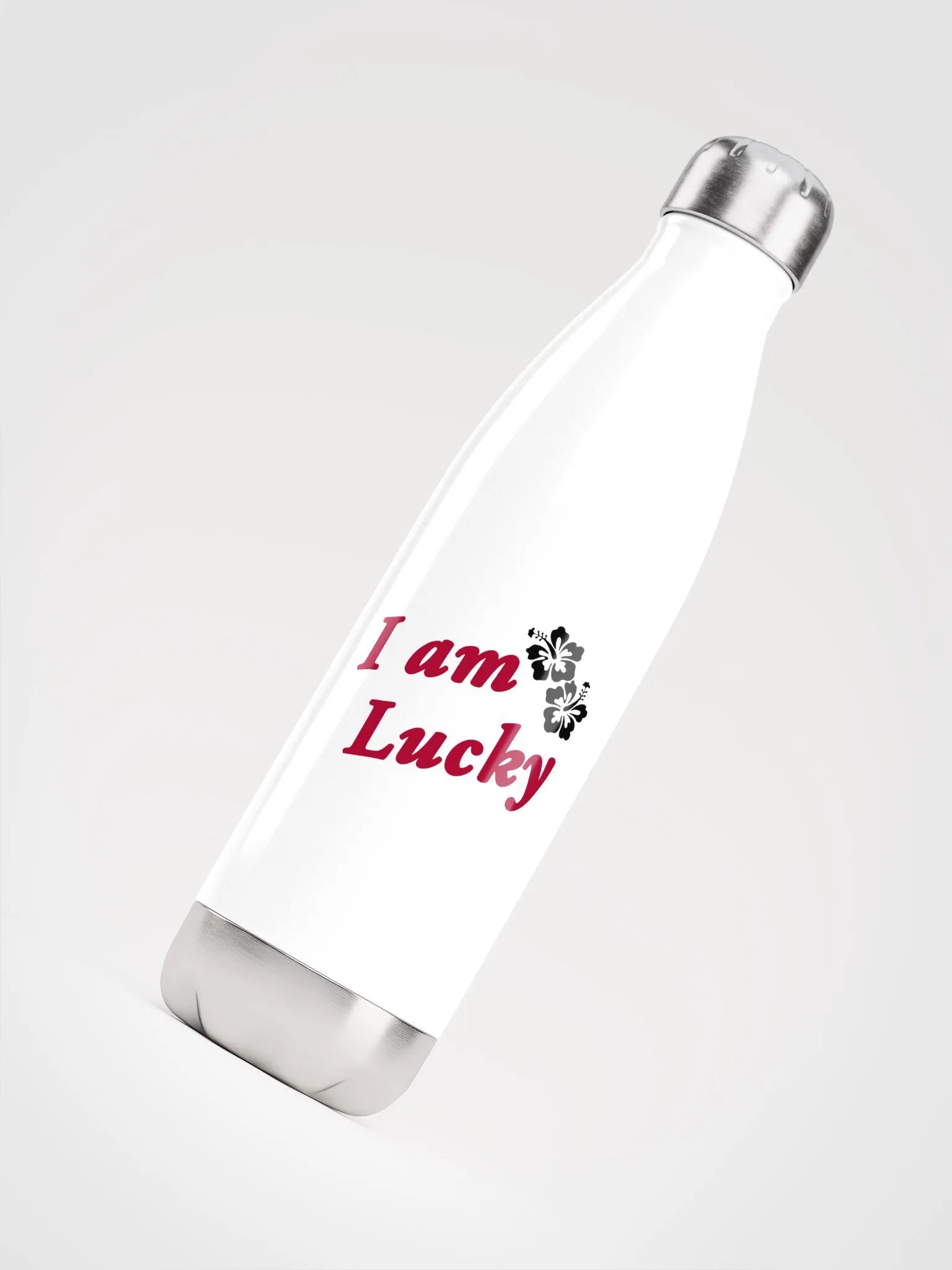 Lucky manifestation Stainless Steel Water Bottle product image (5)