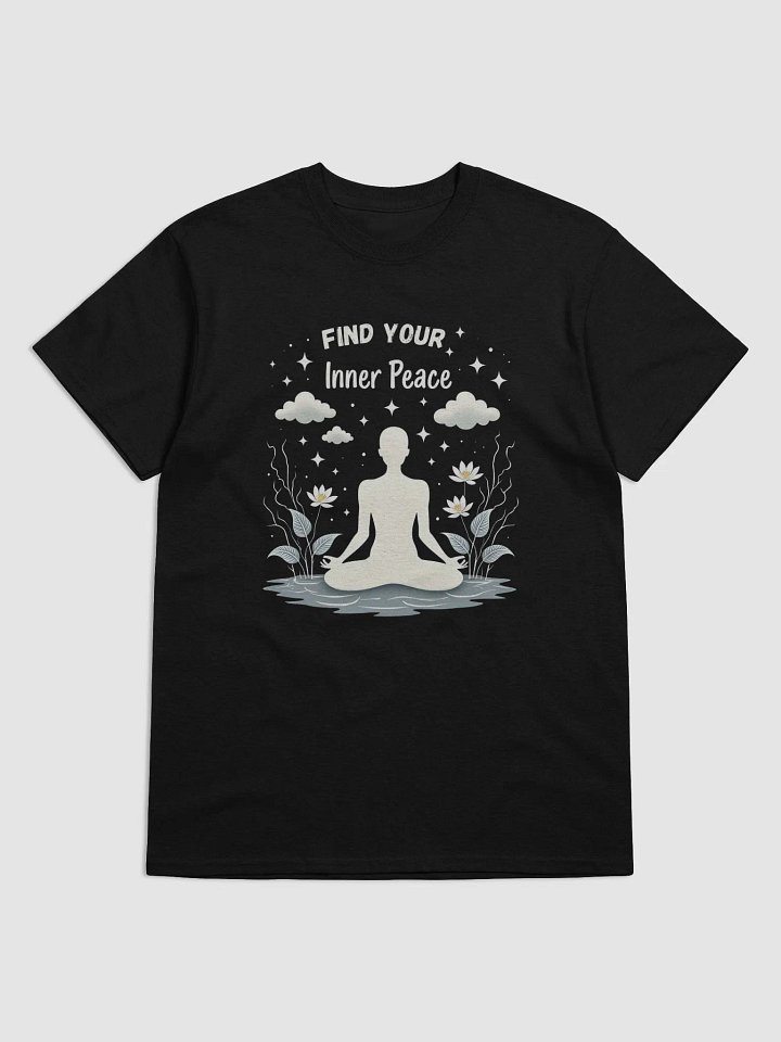 Find Your Inner Peace Yoga T-Shirt – Inspirational Apparel for Mindfulness and Mental Wellness product image (1)