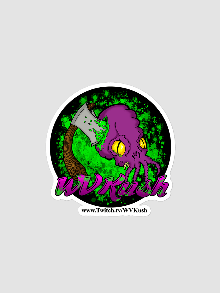 WVKush Cthulhu Logo Sticker product image (1)