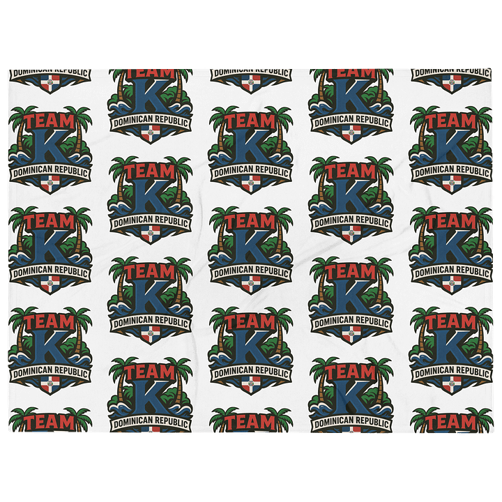 TEAM K Dominican Republic Blanket product image (1)
