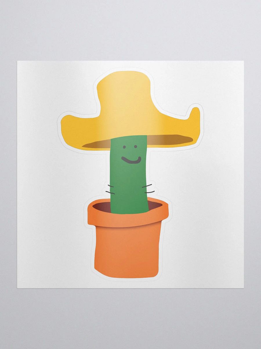Lil Cactus Sticker product image (1)