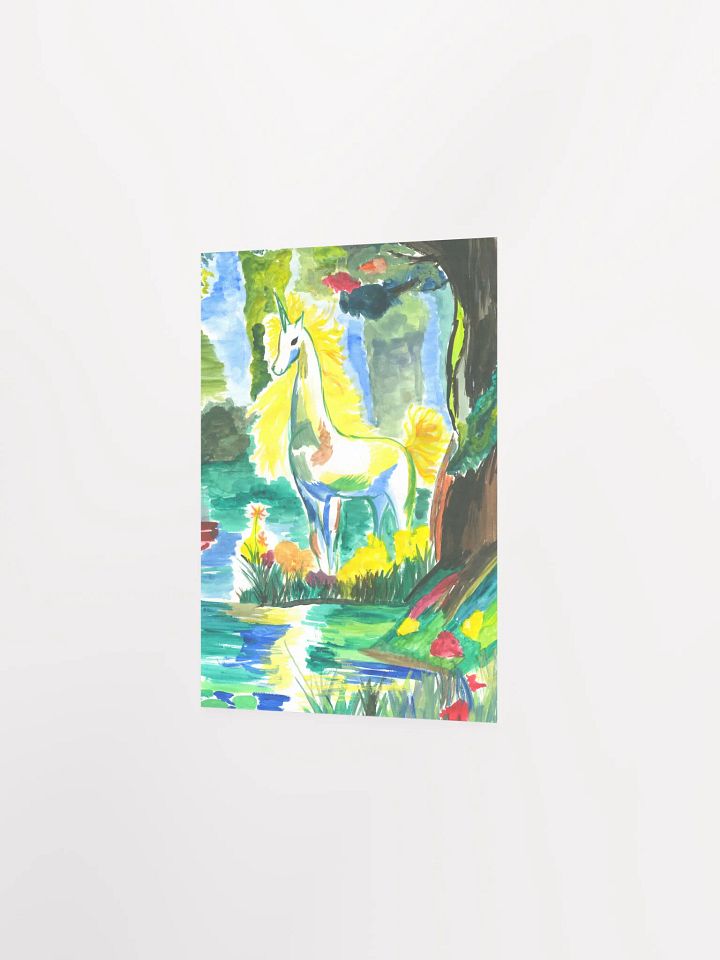 Unicorn In Paradise Art Print product image (6)