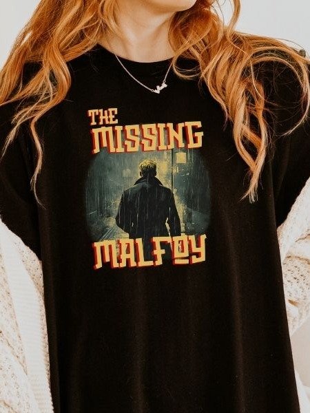 Dramione The Disappearances of Draco Malfoy Fanfiction Vintage Pulp Mystery Harry Potter Shirt product image (9)