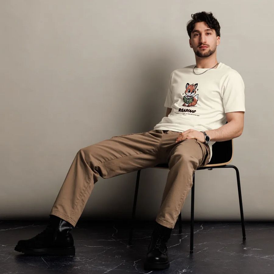 Reading Fox Premium T-Shirt product image (6)