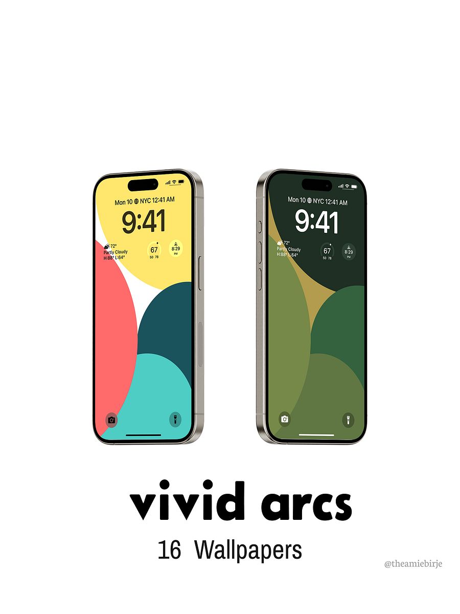 Vivid Arcs Wallpaper Pack product image (1)
