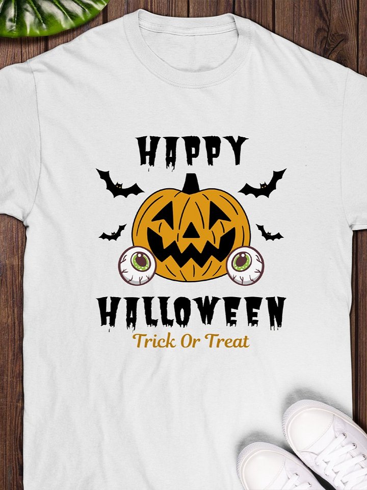 Happy Halloween Trick or Treat Halloween 2026 T-Shirt product image (1)
