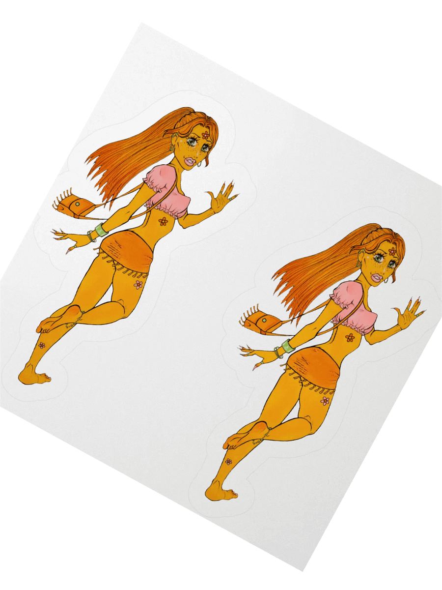 Pinuptober day 30 small stickers product image (2)