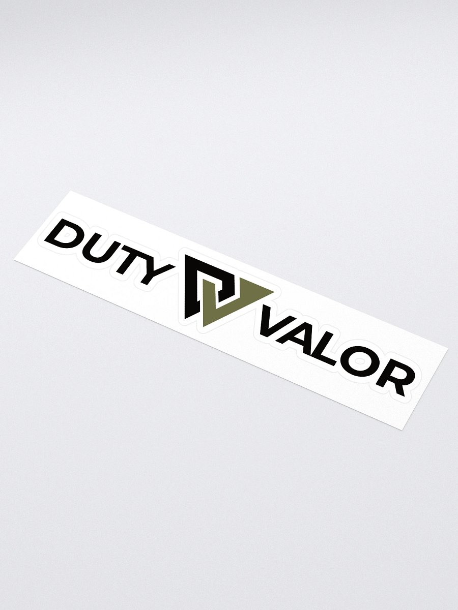 Duty and Valor Defender Logo - Kiss Cut Sticker product image (1)