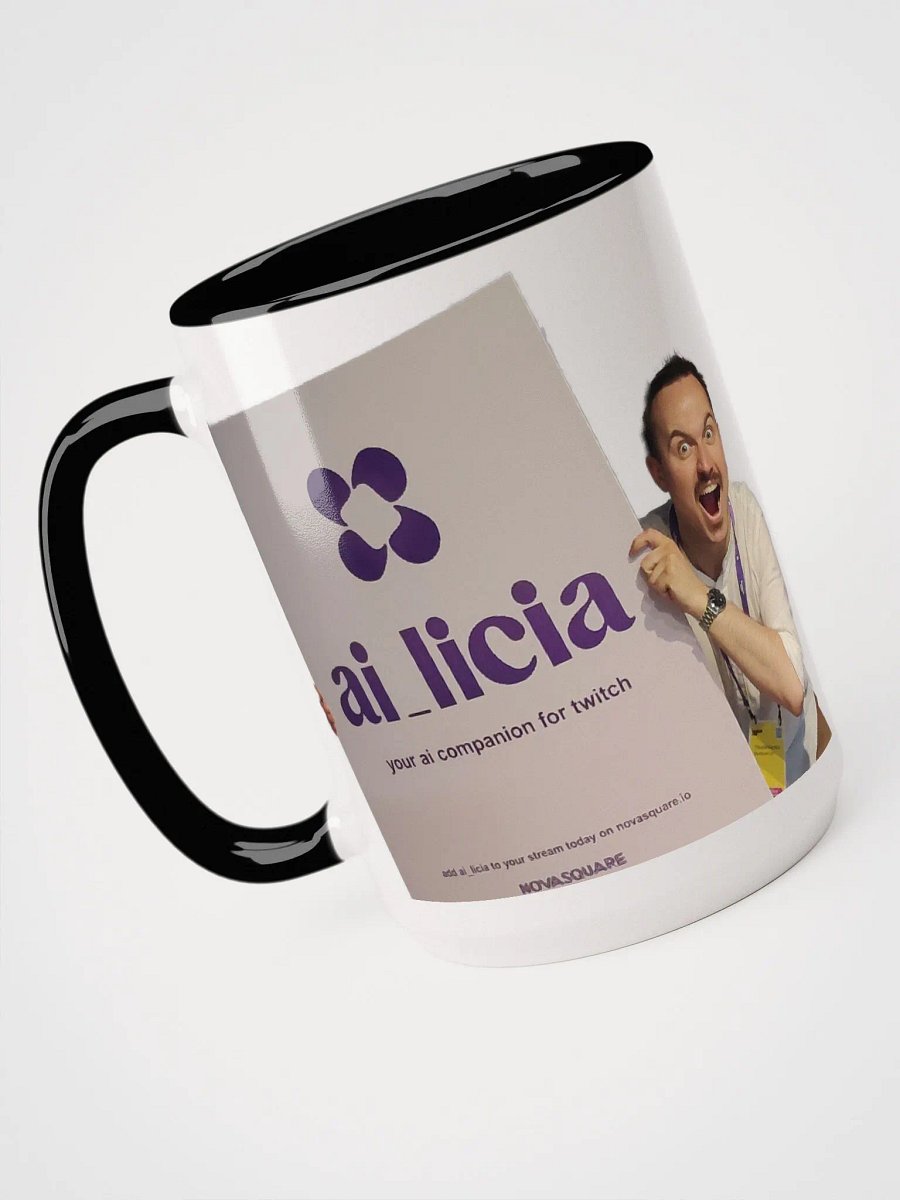 Large Youba's founder mug Black/White product image (4)