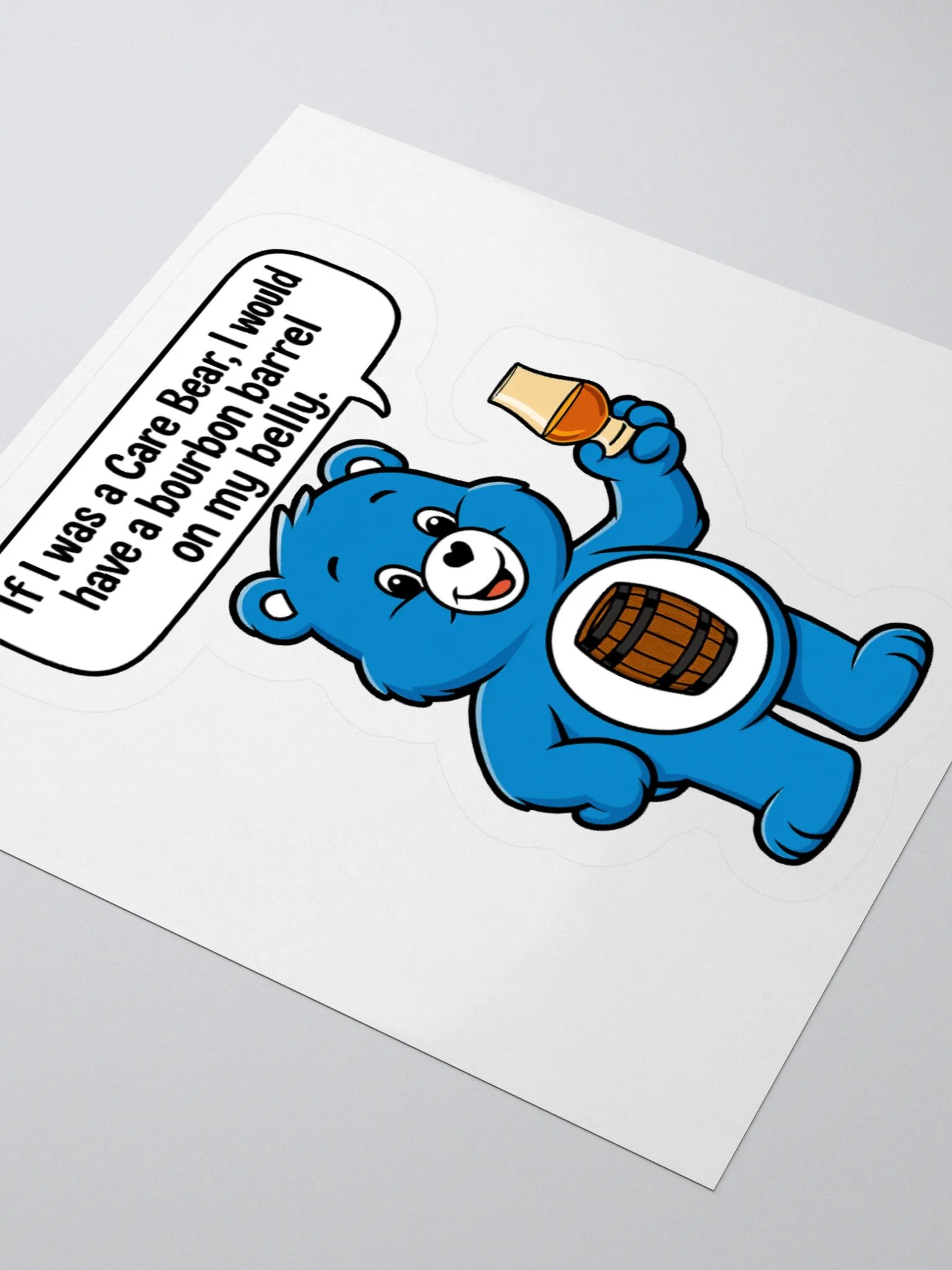 Care Bear Bourbon Belly Stickers product image (6)