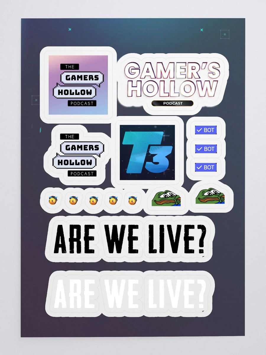 Turndo3 Stream Stickers - Pack 1 product image (3)