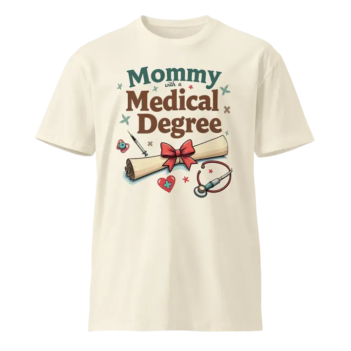 Mommy with a Medical Degree Graphic Tee product image (1)