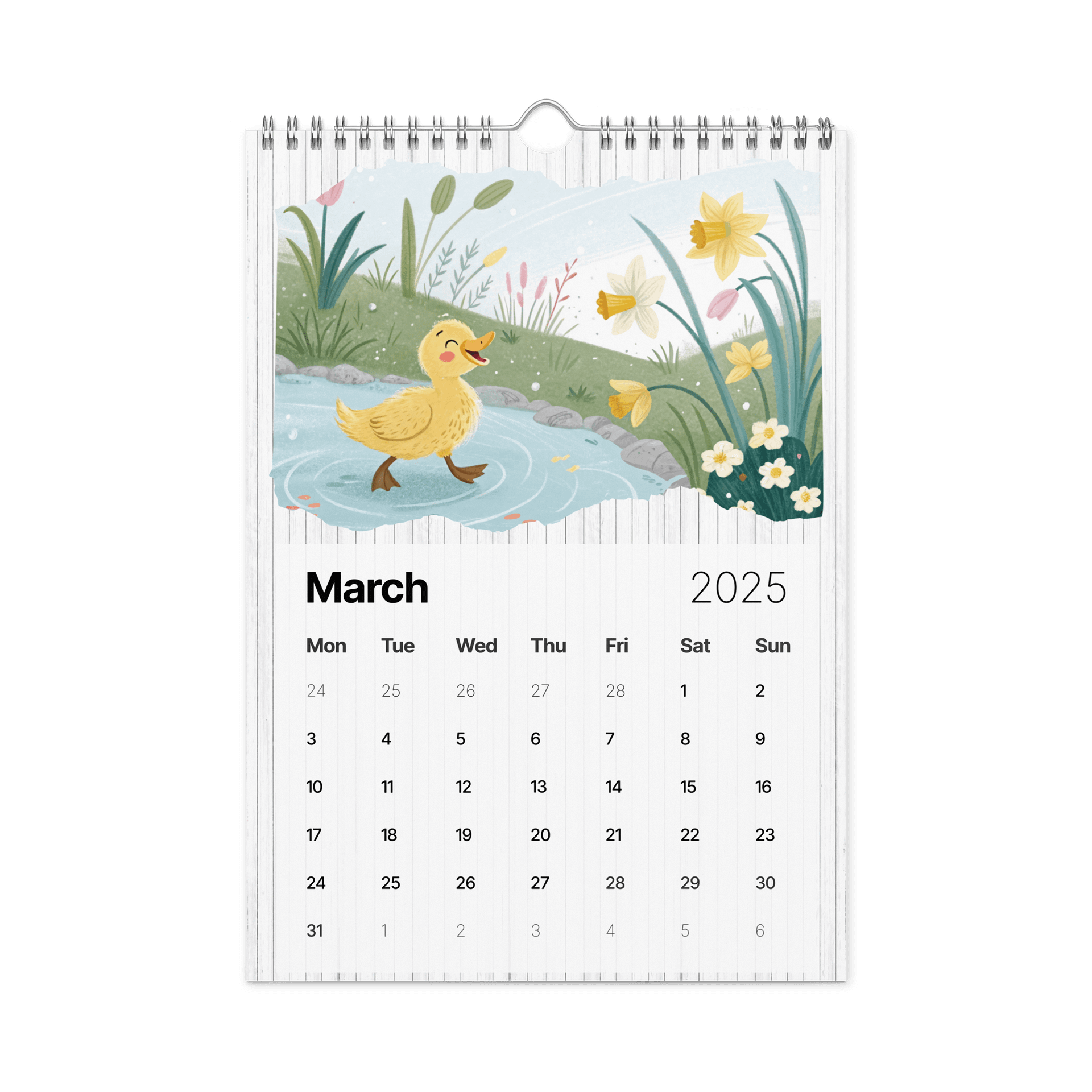 ADORABLE ANIMALS WALL CALENDAR 2026 product image (9)
