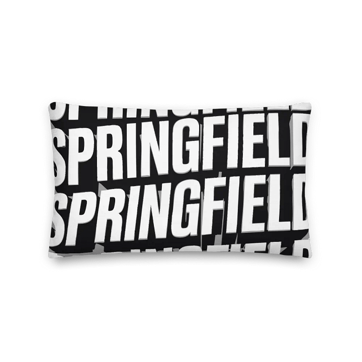 Springfield Ohio Reflection Premium Pillow [00030] product image (2)