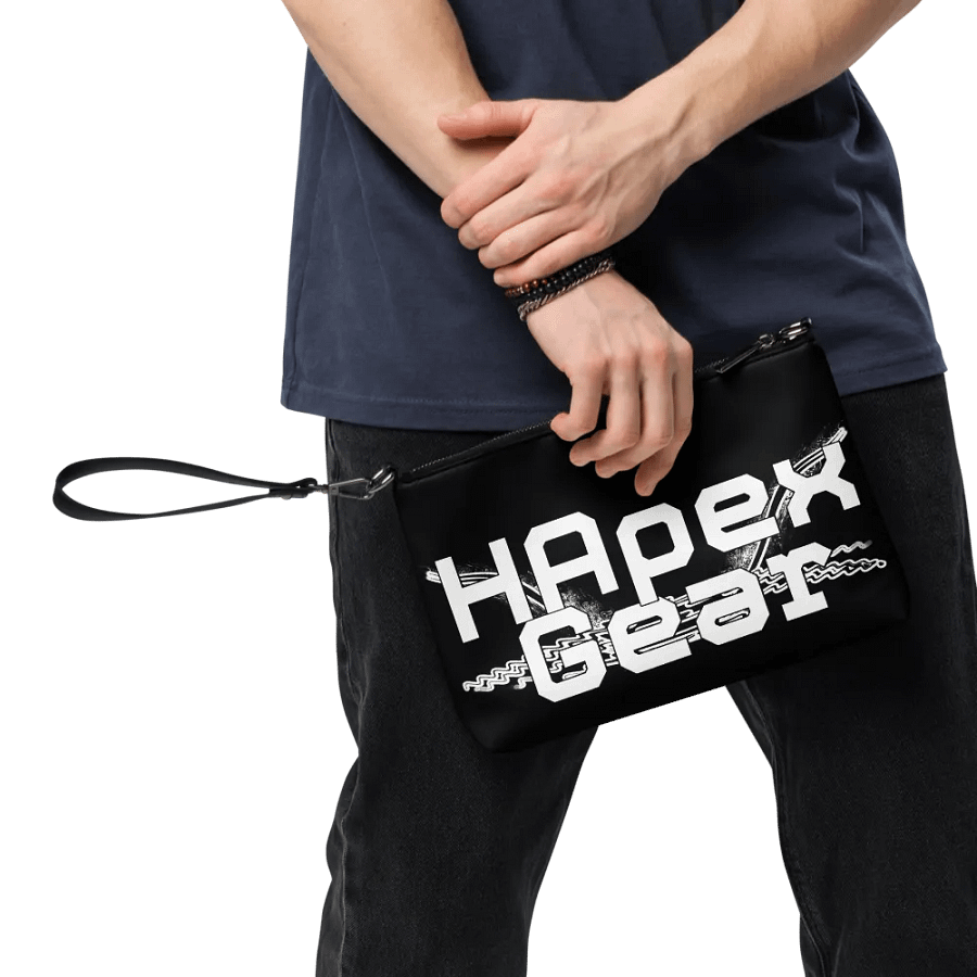 Crossbody Bag - Black - White HApex Gear Black Logo product image (8)