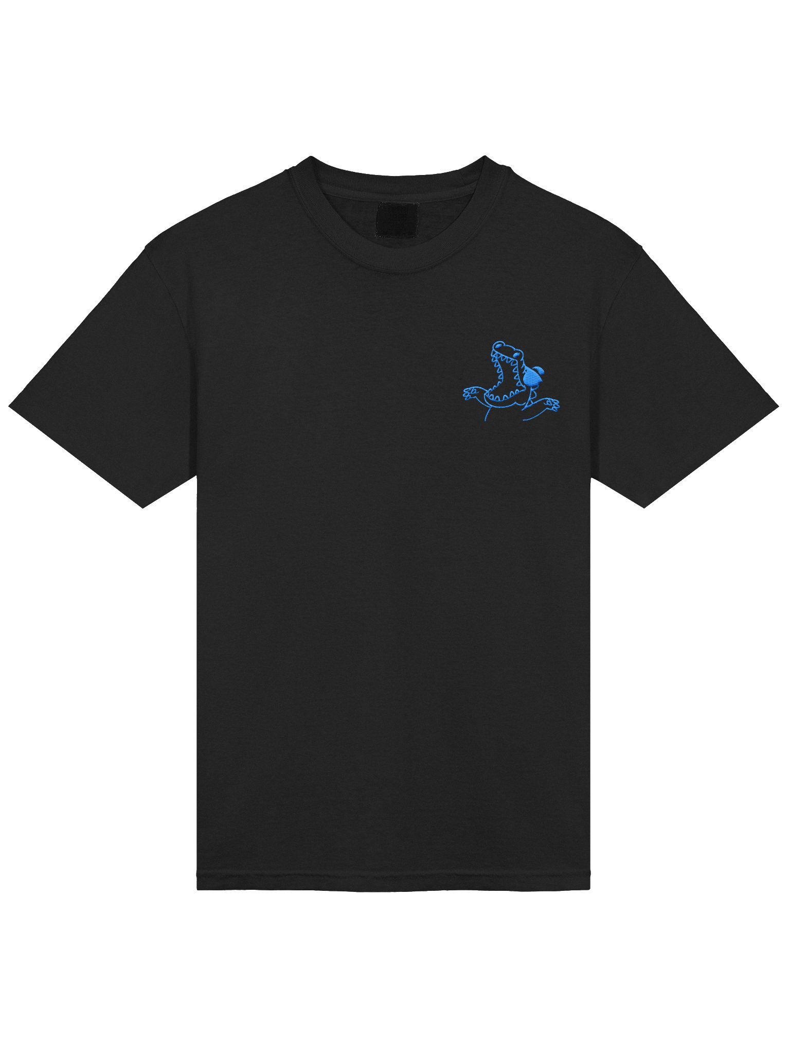 FOMOgator Black Shirt - Blue Logo product image (3)