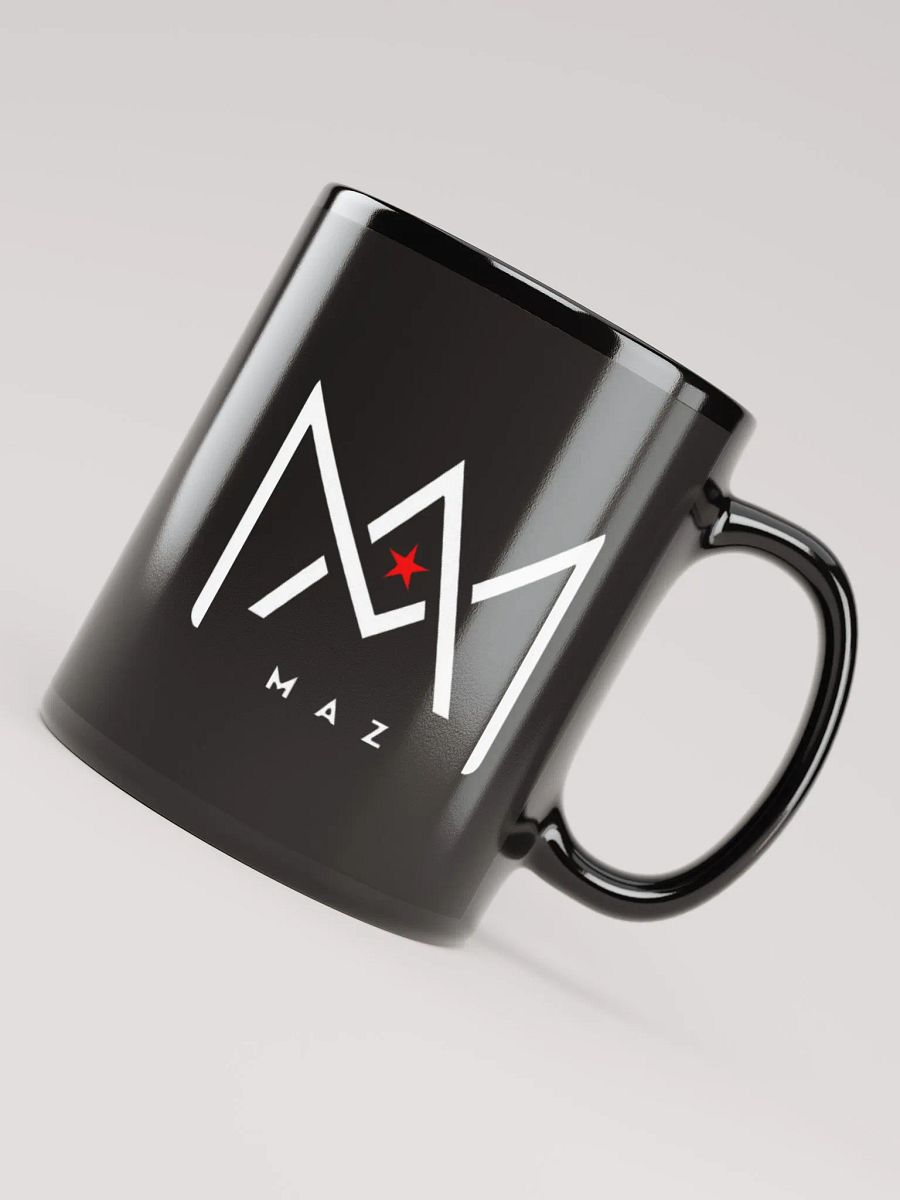 Maz Black Glossy Mug product image (4)